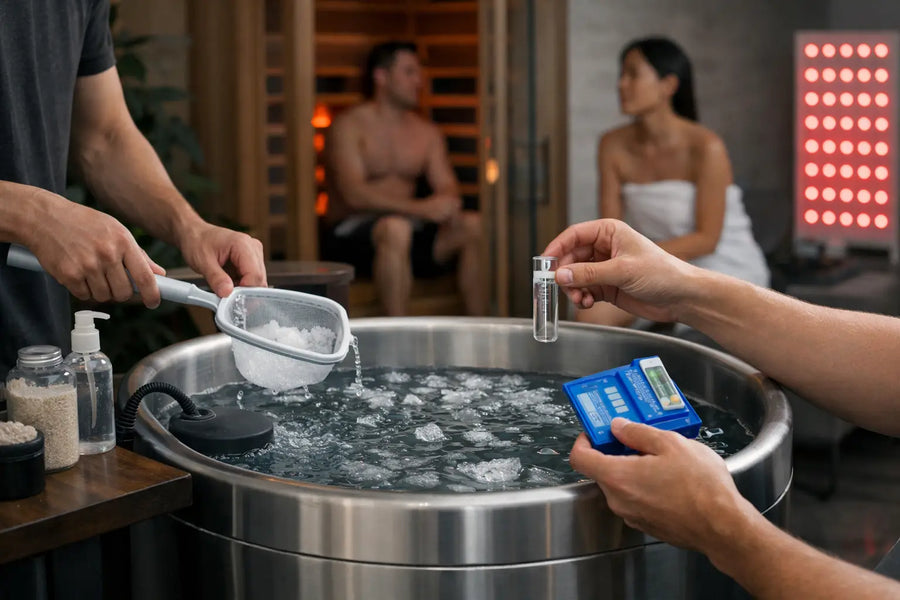 How to Maintain Cold Plunge Tub Water