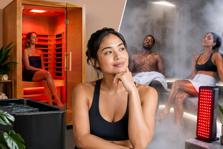Infrared Sauna Versus Steam Room Explained