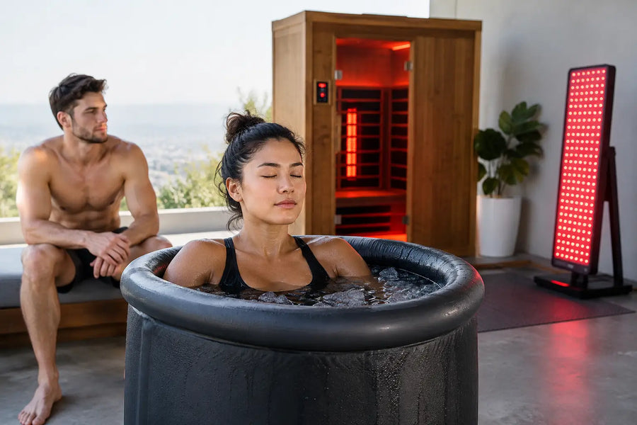 Athlete Cold Plunge Routine Example for Recovery