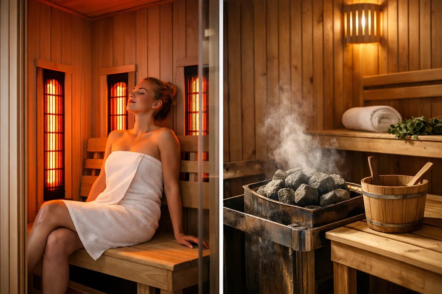 Infrared Sauna vs Traditional Sauna