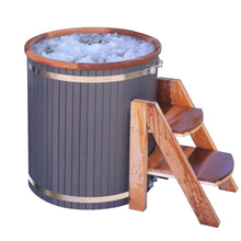 Aleko Cold Therapy 1 Person Ice Bath 118 Gallon Cold Plunge 37.5" X 33.25"