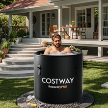 Costway Recovery Pro 79 Gal Water Chiller Compatible Cold Plunge Tub with Cover