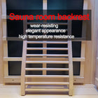 1290W Hemlock 1 Person Sauna Indoor Spa Room , FAR Infrared Sauna with Touch Intelligent Panel, Bluetooth LED Reading Light,Temperature Protection for Home Gym