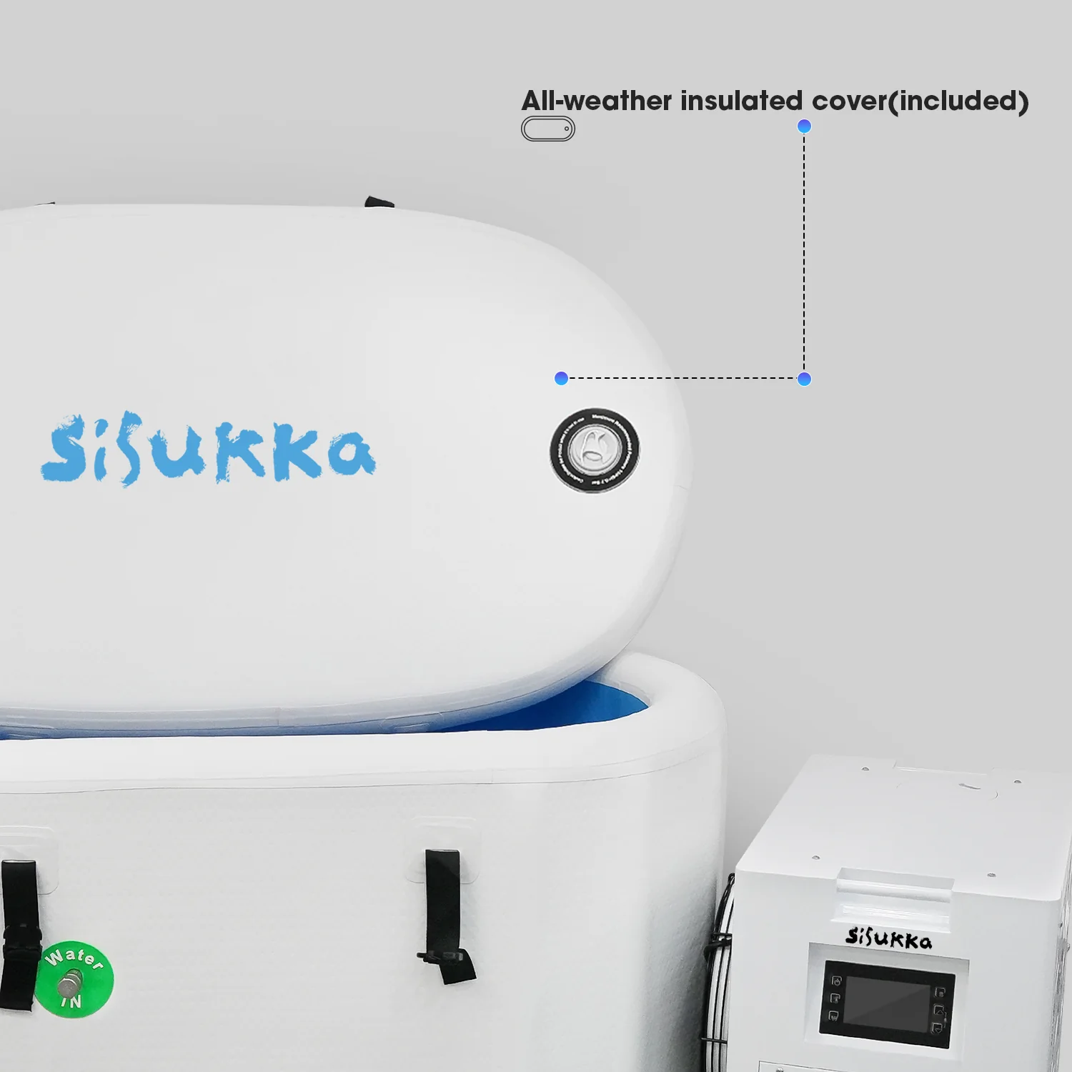 Sisukka Drift Inflatable Cold Plunge (With Cooling Unit)